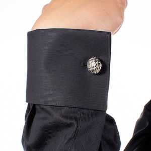 BABETTE WASSERMAN SILVER CLASSIC CUFF-LINK | MENS